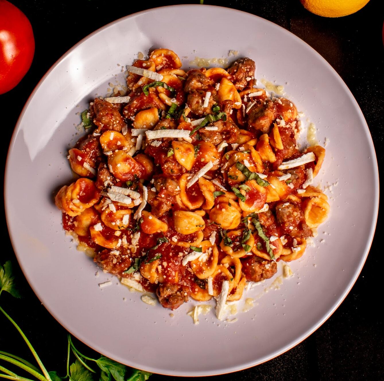 Orecchiette al Ragu' di Salsiccia