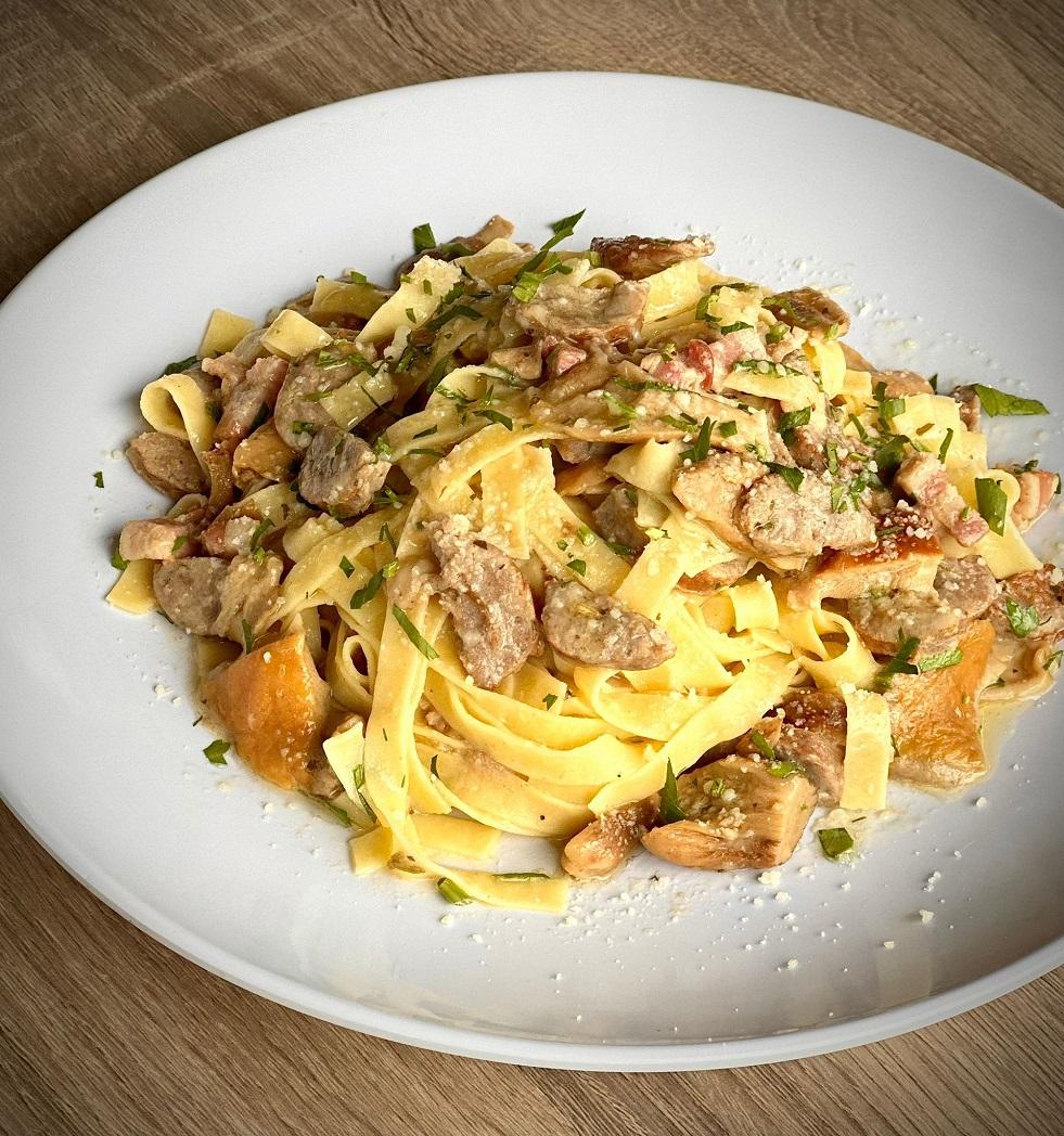 fettuccine boscaiola